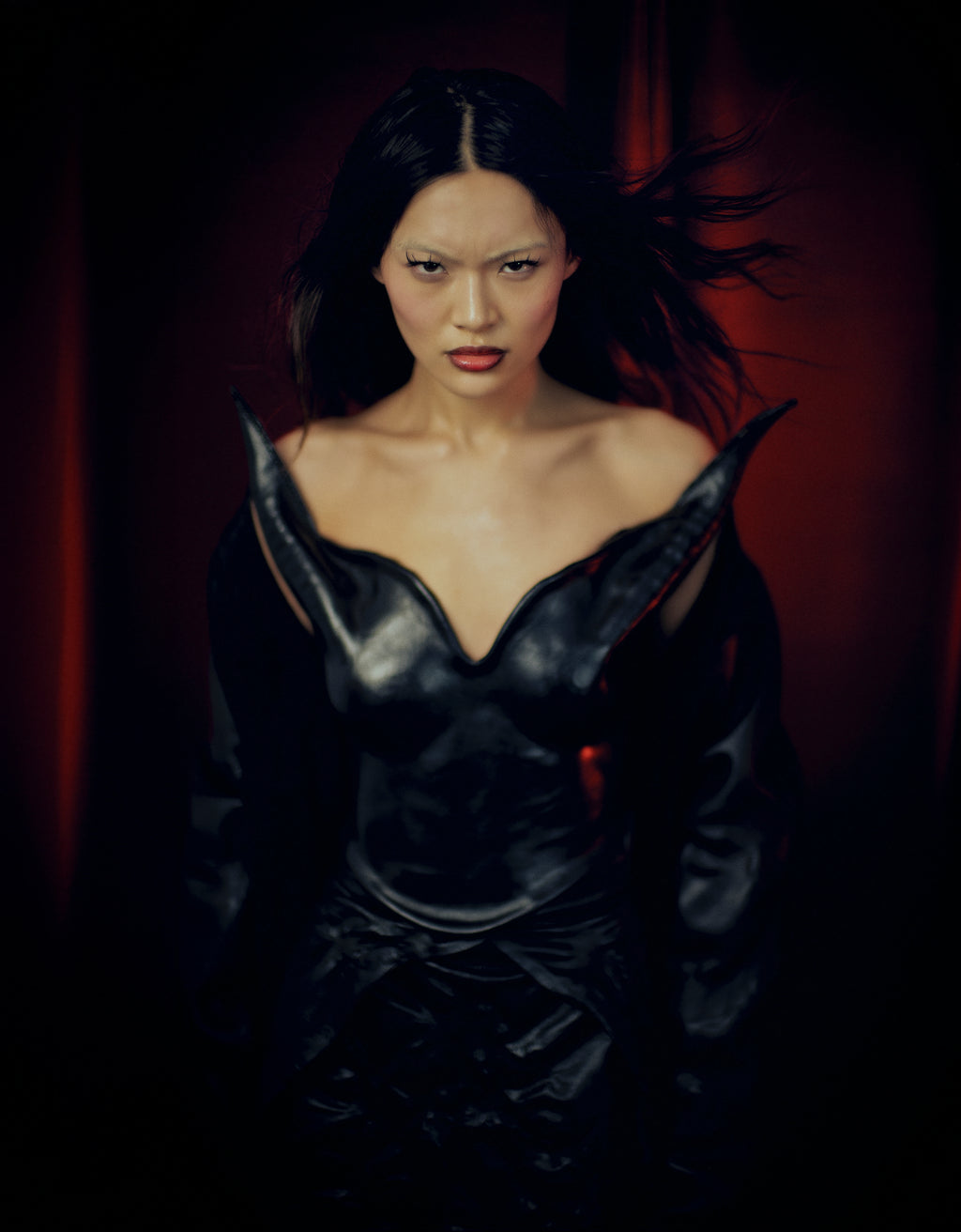 Horned Leather Corset